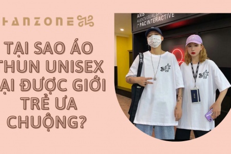 TẠI SAO ÁO THUN UNISEX LẠI ĐƯỢC GIỚI TRẺ ƯA CHUỘNG?